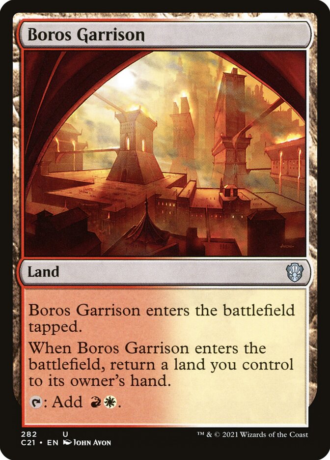 Boros Garrison 282/81 (Commander 2021)  | Good Games Modbury