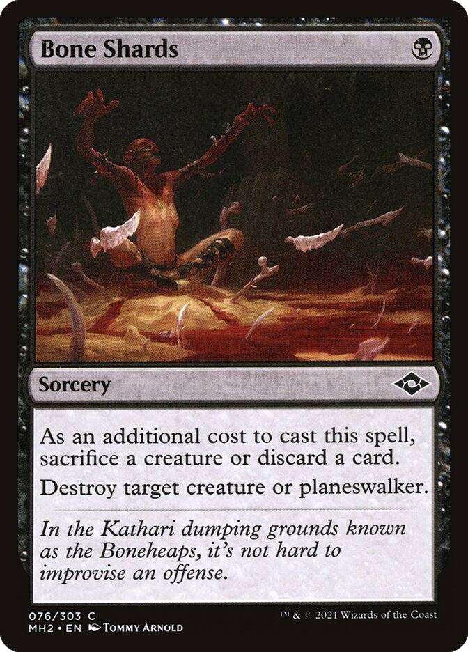 Bone Shards 76 (Modern Horizons 2)  - Foil | Good Games Modbury