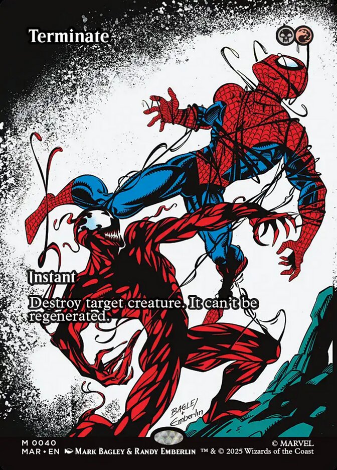 Terminate 40 (Marvel Universe Eternal-Legal)  - Borderless | Good Games Modbury