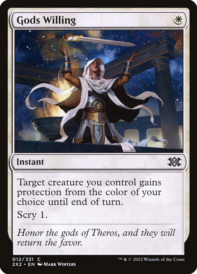 Gods Willing 12 (Double Masters 2022)  - Foil | Good Games Modbury
