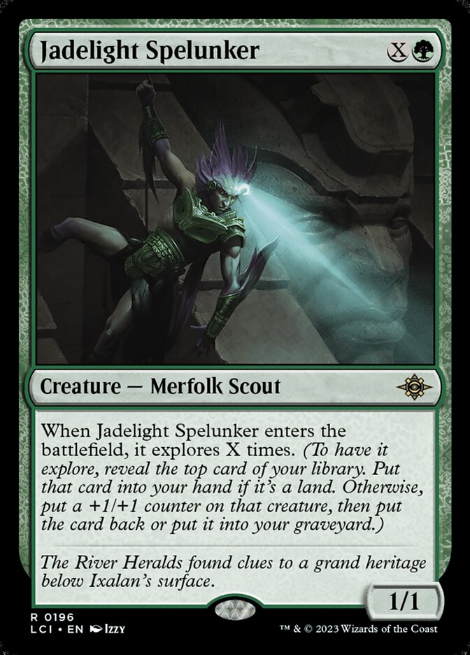 Jadelight Spelunker 196/291 (The Lost Caverns of Ixalan)  - Foil | Good Games Modbury