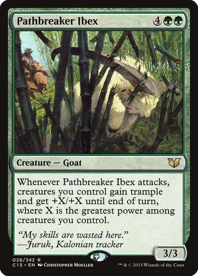 Pathbreaker Ibex 38/342 (Commander 2015)  | Good Games Modbury