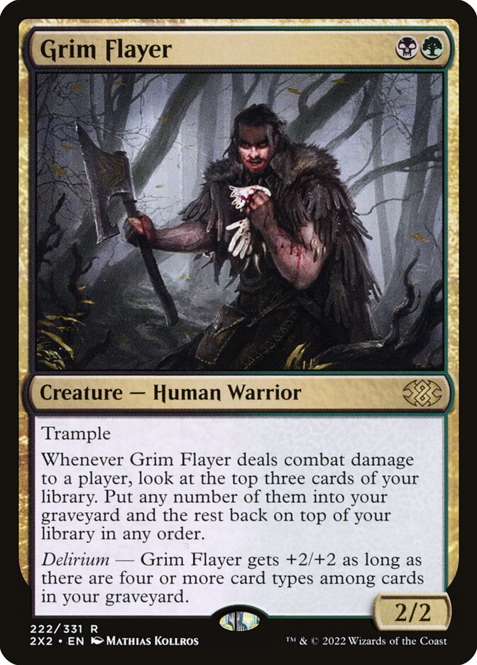 Grim Flayer 222/331 (Double Masters 2022)  | Good Games Modbury