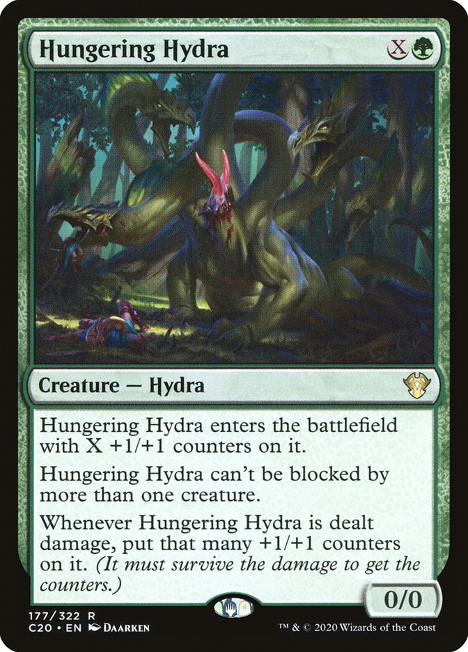 Hungering Hydra 177 (Commander 2020)  | Good Games Modbury