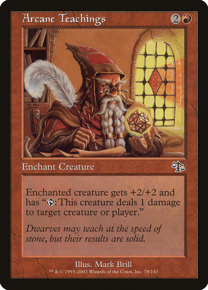 Arcane Teachings 78/143 (Judgment)  - Foil | Good Games Modbury