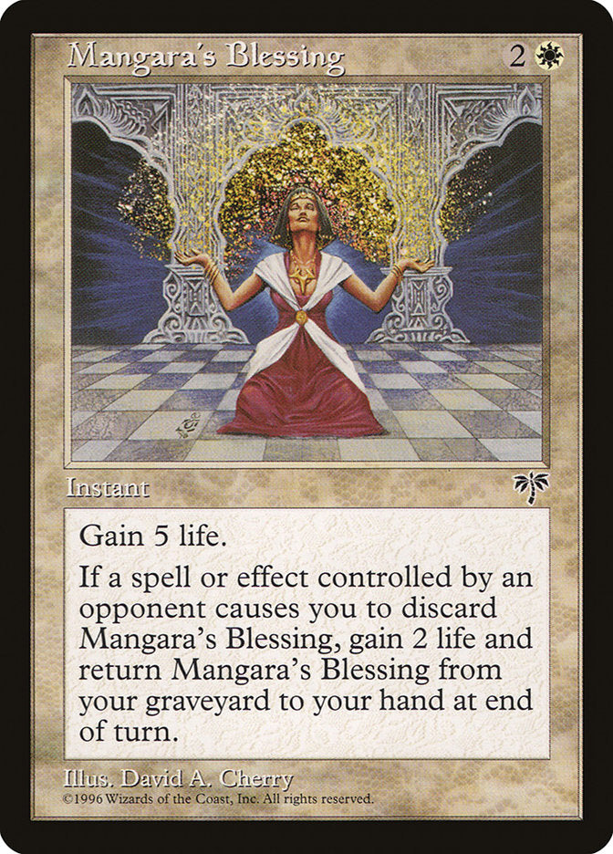 Mangara's Blessing 25/350 (Mirage)  | Good Games Modbury