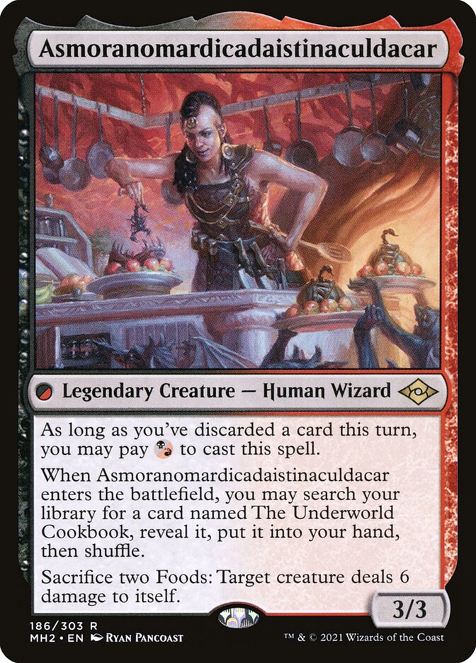 Asmoranomardicadaistinaculdacar 186 (Modern Horizons 2)  | Good Games Modbury
