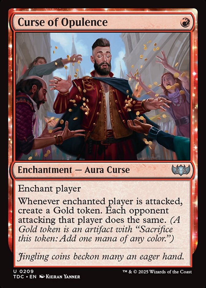 Curse of Opulence 209 (Commander: Tarkir: Dragonstorm)  | Good Games Modbury