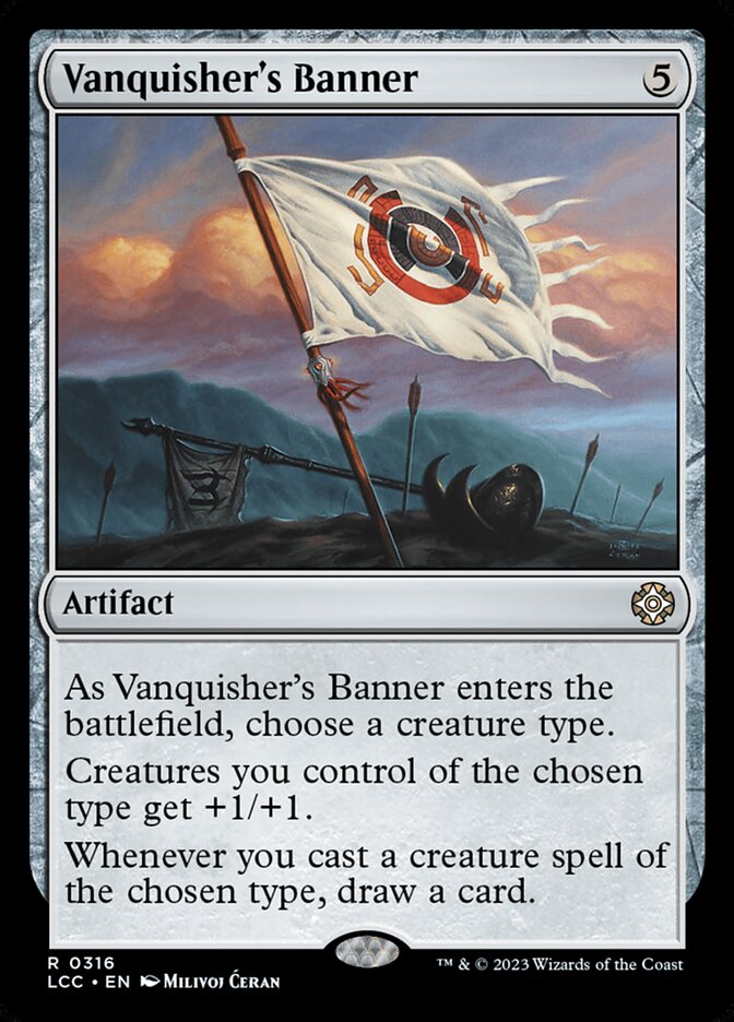 Vanquishers Banner 316 (Commander: The Lost Caverns of Ixalan)  | Good Games Modbury