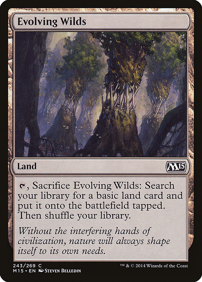 Evolving Wilds 243 (Magic 2015 (M15))  | Good Games Modbury