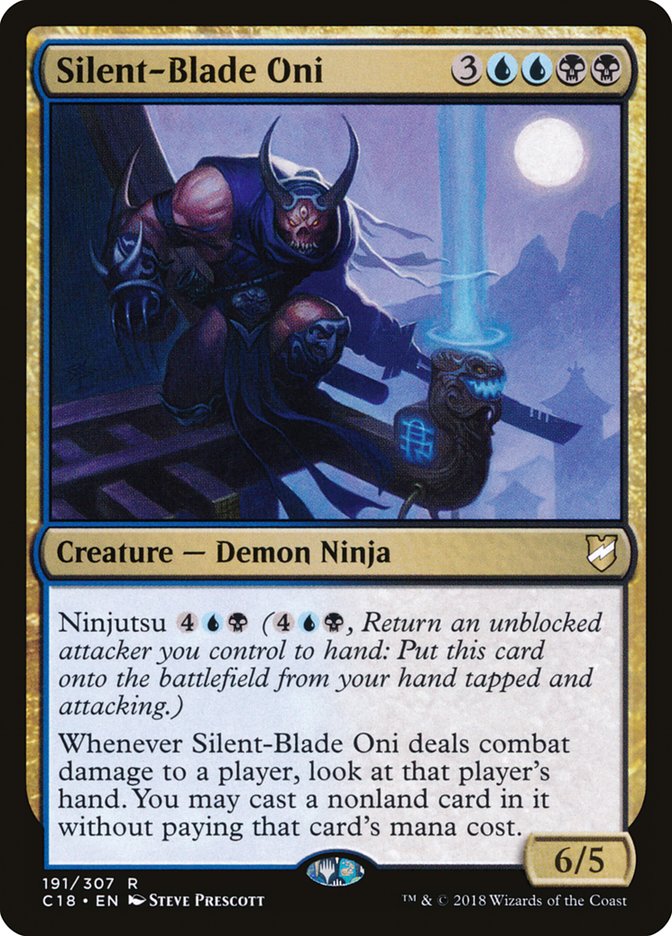 Silent-Blade Oni 191/307 (Commander 2018)  | Good Games Modbury