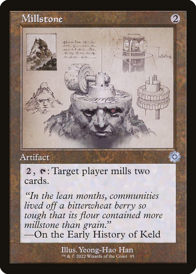 Millstone 95/63 (The Brothers' War: Retro Frame Artifacts)  - Foil | Good Games Modbury
