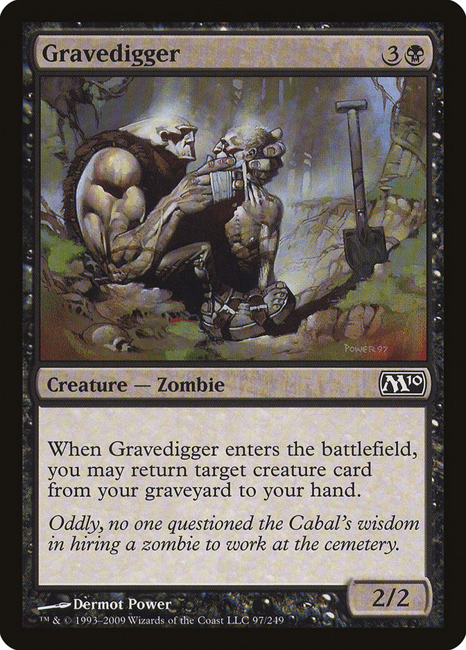 Gravedigger 97/249 (Magic 2010 (M10))  - Foil | Good Games Modbury