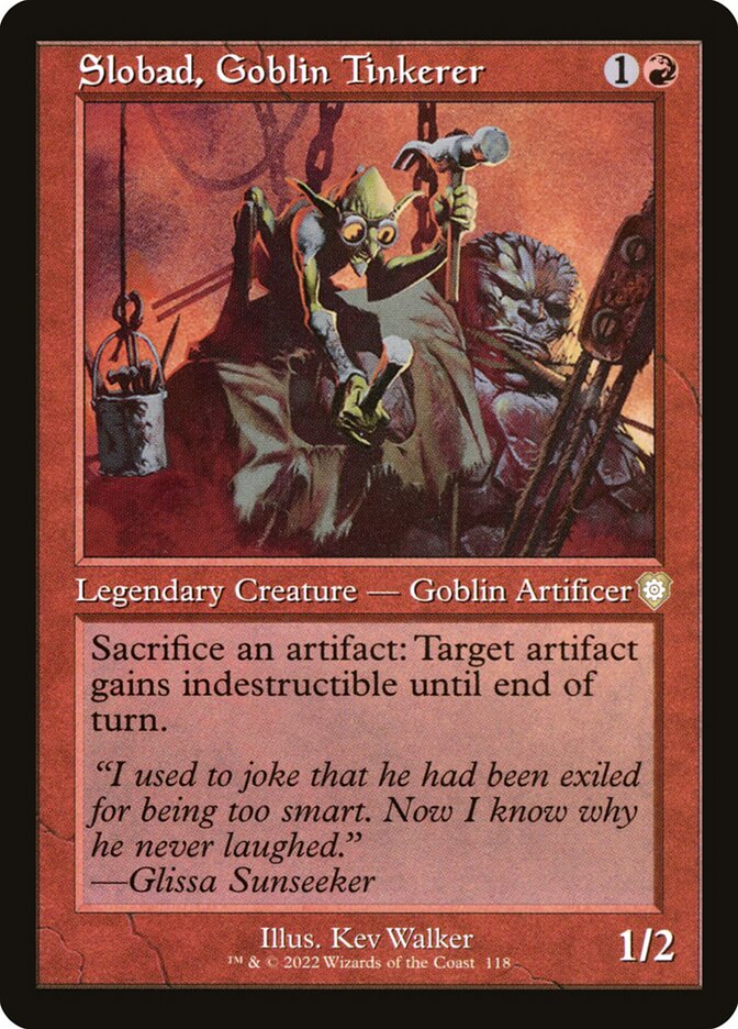Slobad, Goblin Tinkerer 118/40 (Commander: The Brothers' War)  | Good Games Modbury