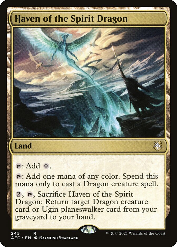 Haven of the Spirit Dragon 245/62 (Commander: Adventures in the Forgotten Realms)  | Good Games Modbury