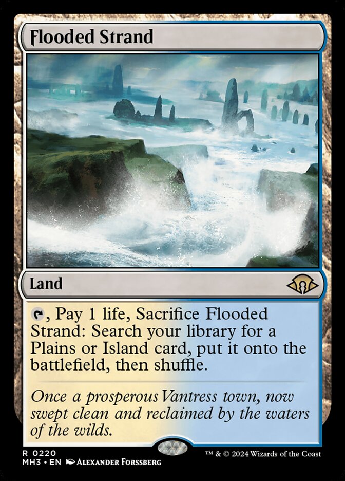Flooded Strand 220 (Modern Horizons 3)  | Good Games Modbury