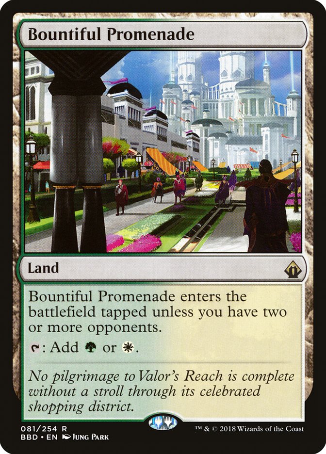 Bountiful Promenade 81/254 (Battlebond)  - Foil | Good Games Modbury