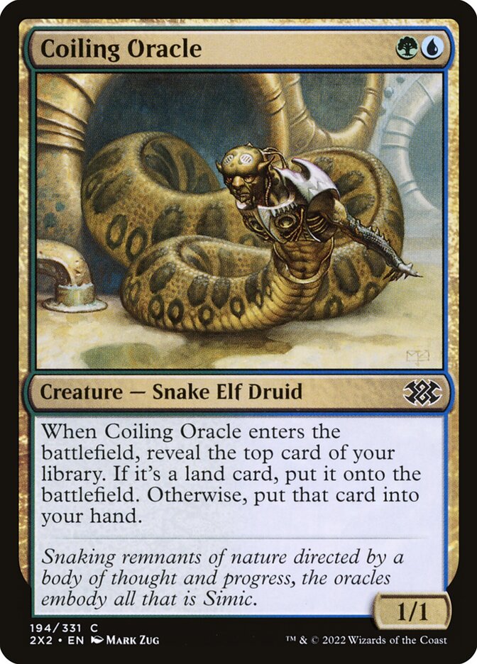 Coiling Oracle 194/331 (Double Masters 2022)  - Foil | Good Games Modbury