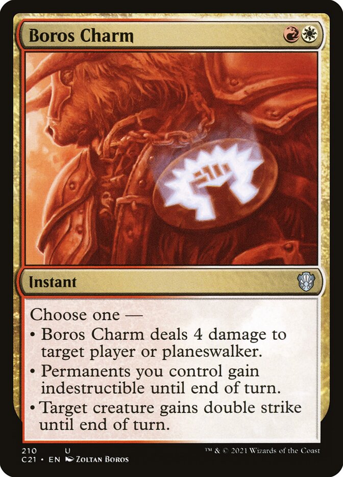 Boros Charm 210 (Commander 2021)  | Good Games Modbury