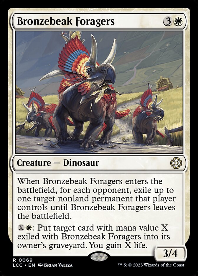 Bronzebeak Foragers 69/370 (Commander: The Lost Caverns of Ixalan)  | Good Games Modbury