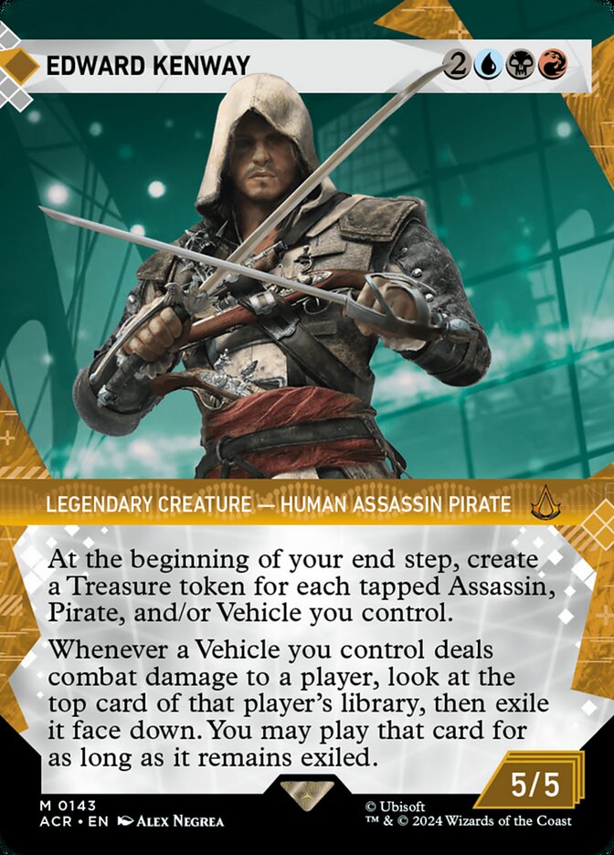Edward Kenway 143 (Universes Beyond: Assassin's Creed)  - Showcase | Good Games Modbury