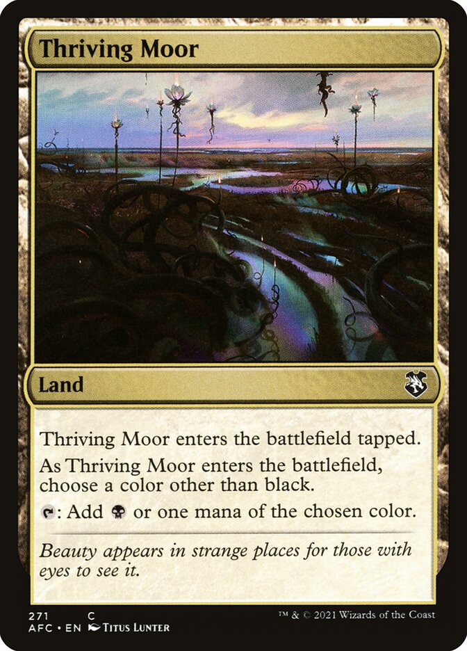 Thriving Moor 271/62 (Commander: Adventures in the Forgotten Realms)  | Good Games Modbury