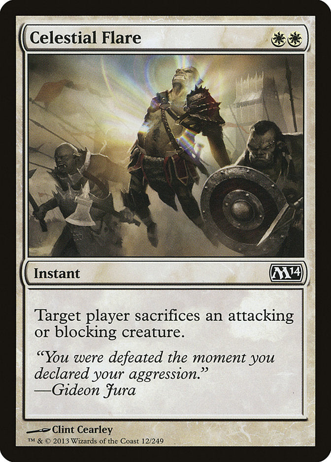 Celestial Flare 12/249 (Magic 2014 (M14))  | Good Games Modbury