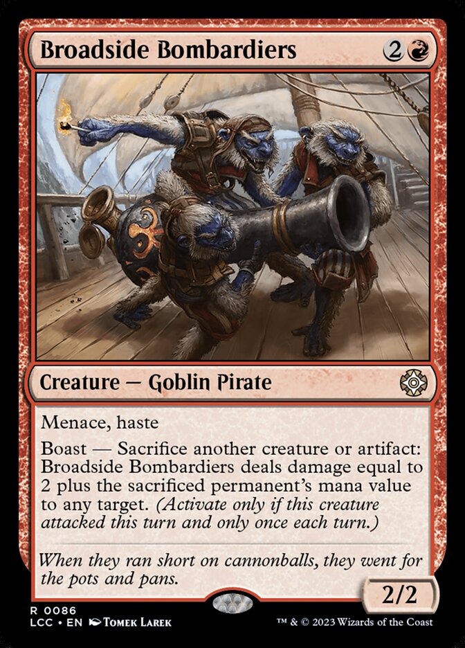 Broadside Bombardiers 86/370 (Commander: The Lost Caverns of Ixalan)  | Good Games Modbury