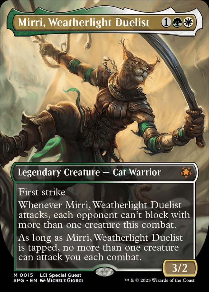 Mirri, Weatherlight Duelist 15 (Special Guests)  - Borderless | Good Games Modbury