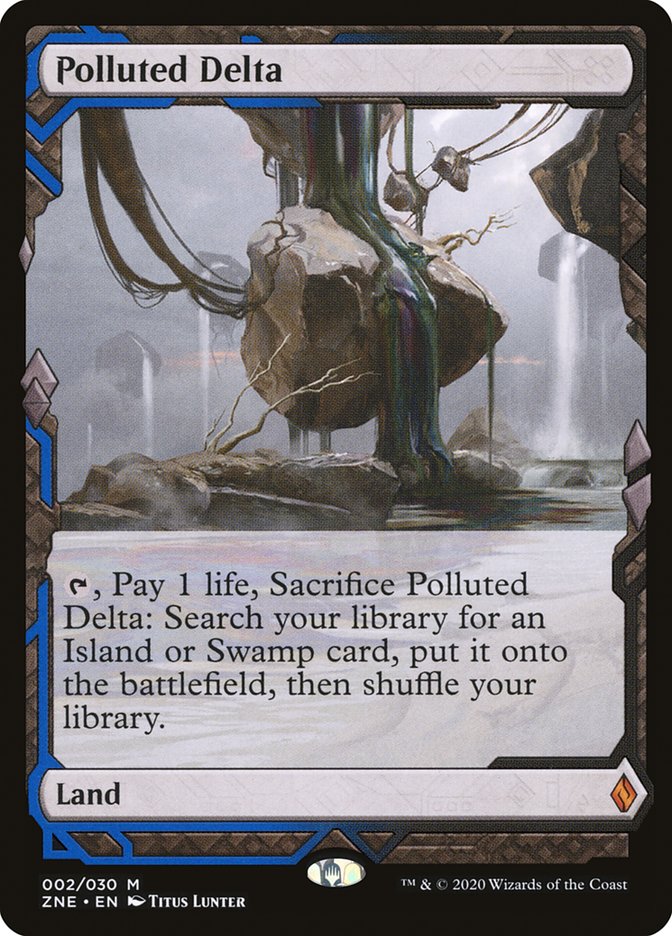 Polluted Delta 2/30 (Zendikar Rising Expeditions)  | Good Games Modbury