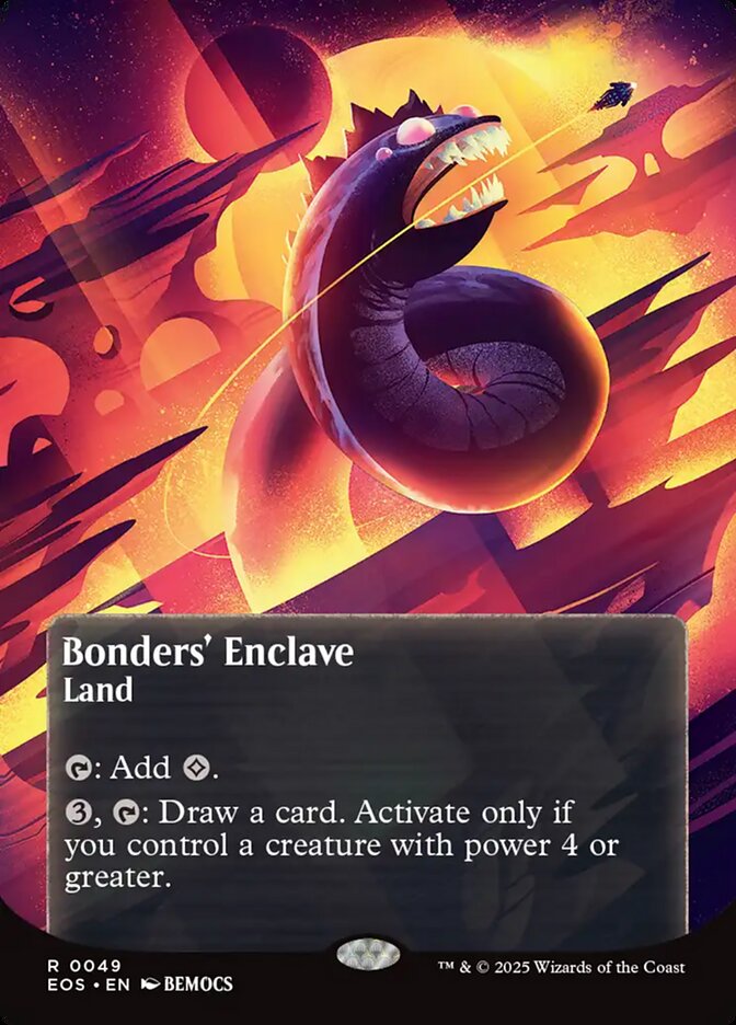 Bonders' Enclave 49/45 (Edge of Eternities: Stellar Sights)  - Borderless | Good Games Modbury