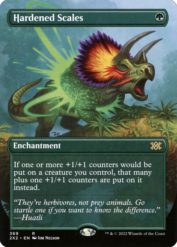 Hardened Scales 369/331 (Double Masters 2022)  - Foil | Good Games Modbury