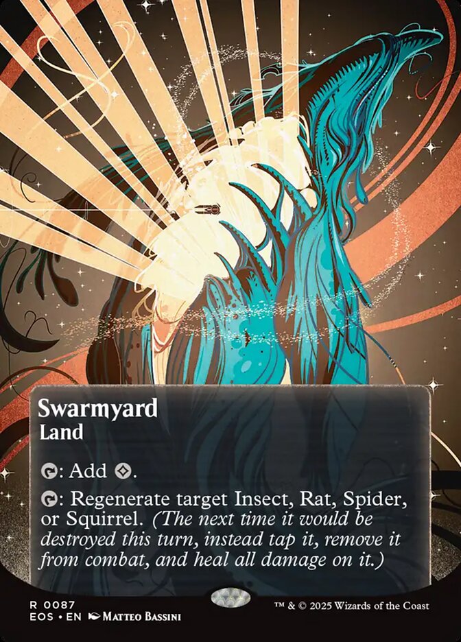 Swarmyard 87/45 (Edge of Eternities: Stellar Sights)  - Borderless | Good Games Modbury