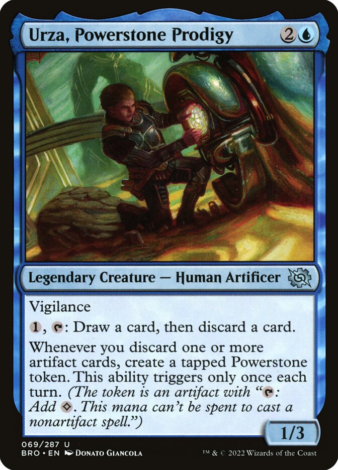 Urza, Powerstone Prodigy 69/287 (The Brothers' War)  | Good Games Modbury