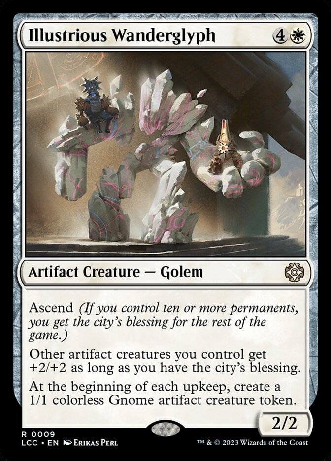 Illustrious Wanderglyph 9/370 (Commander: The Lost Caverns of Ixalan)  - Foil | Good Games Modbury