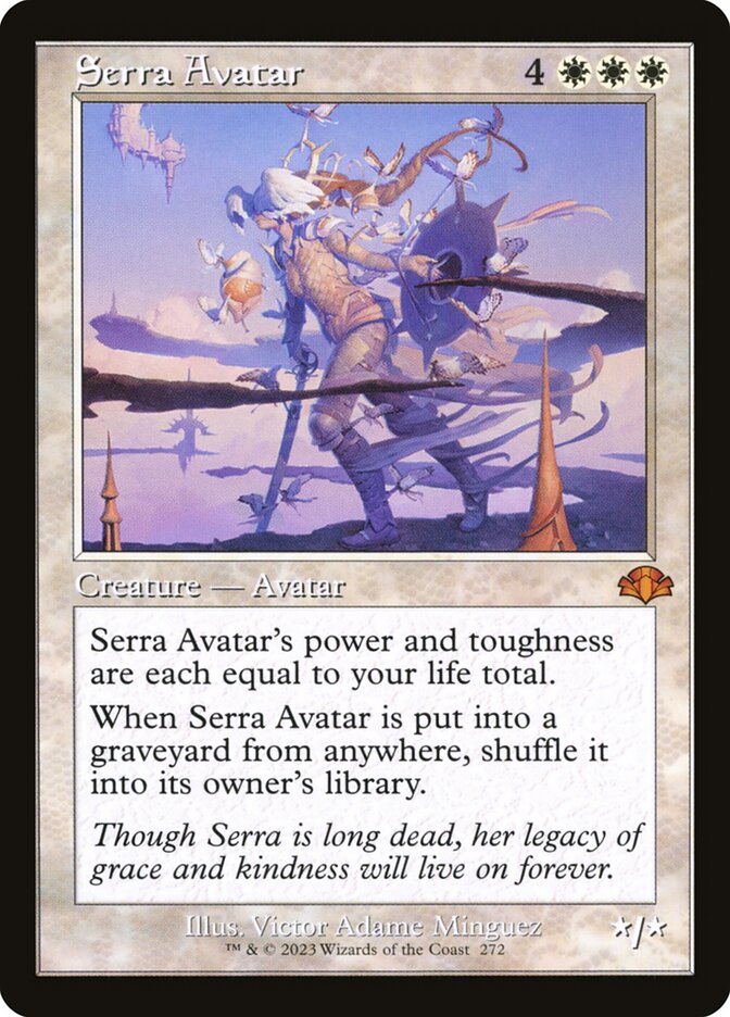 Serra Avatar 272/261 (Dominaria Remastered)  - Retro | Good Games Modbury
