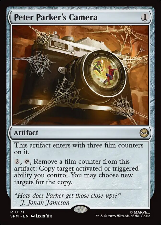 Peter Parker's Camera 171 (Marvel's Spider-Man)  - Foil | Good Games Modbury