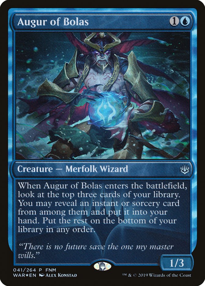 Augur of Bolas 41/264 (FNM Promos)  - Foil | Good Games Modbury
