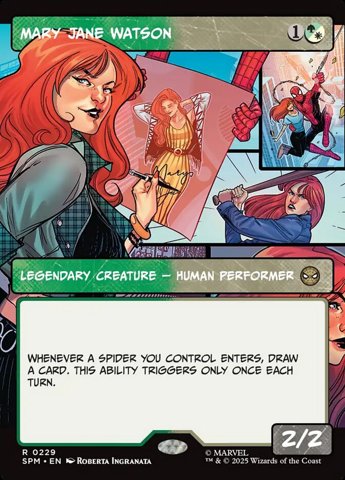 Mary Jane Watson 229/198 (Marvel's Spider-Man)  - Showcase | Good Games Modbury