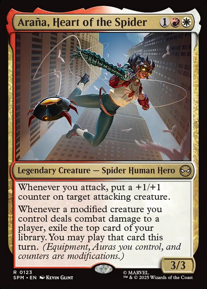 Araña, Heart of the Spider 123/198 (Marvel's Spider-Man)  | Good Games Modbury