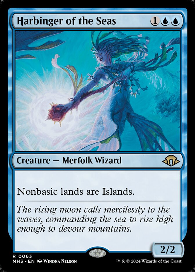 Harbinger of the Seas 63 (Modern Horizons 3)  - Foil | Good Games Modbury