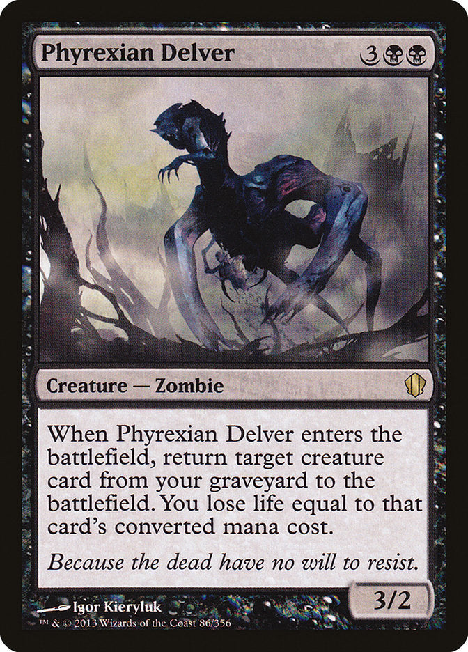 Phyrexian Delver 86/356 (Commander 2013)  | Good Games Modbury