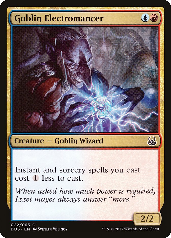 Goblin Electromancer 22/65 (Duel Decks: Mind vs. Might)  | Good Games Modbury
