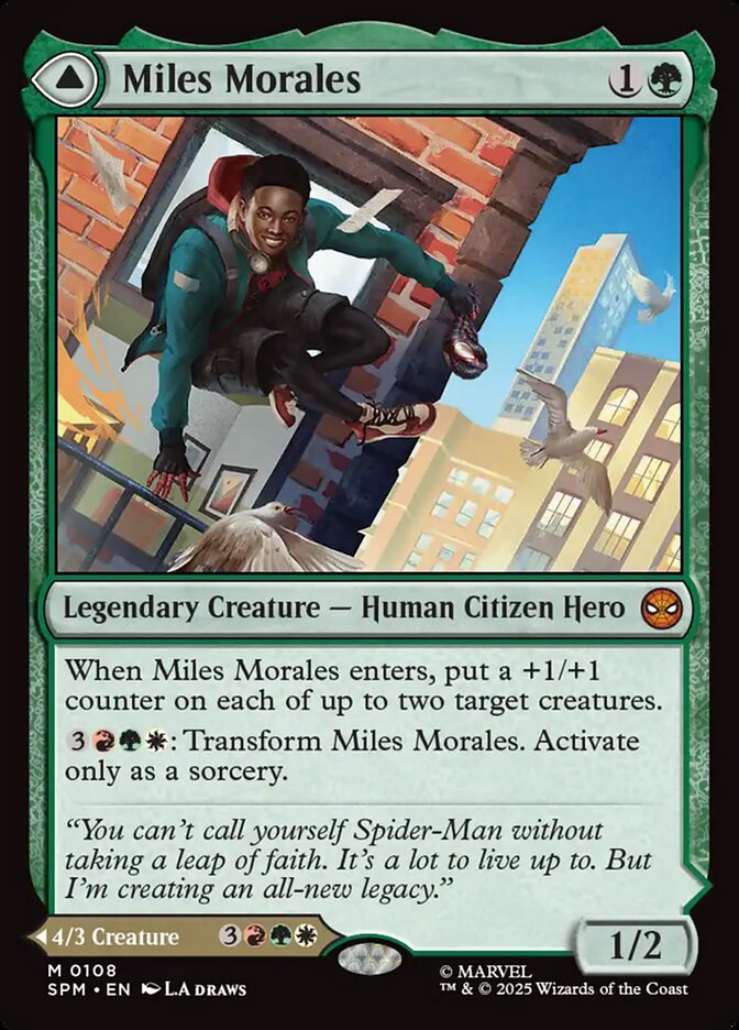 Miles Morales // Ultimate Spider-Man 108 (Marvel's Spider-Man)  - Foil | Good Games Modbury