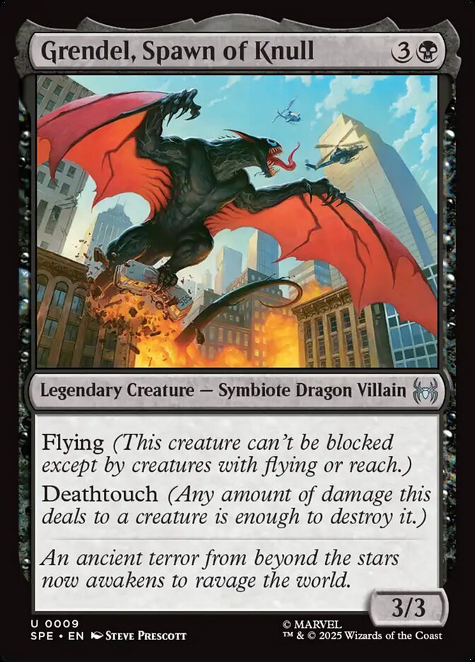 Grendel, Spawn of Knull 9 (Marvel's Spider-Man: Eternal-Legal)  - Foil | Good Games Modbury