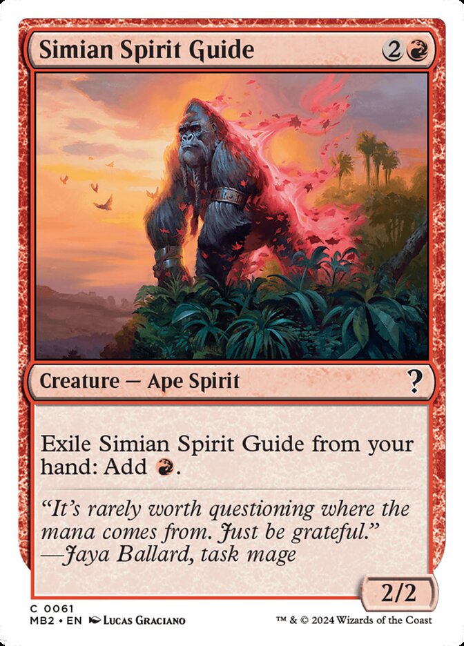 Simian Spirit Guide 61/390 (Mystery Booster 2)  | Good Games Modbury