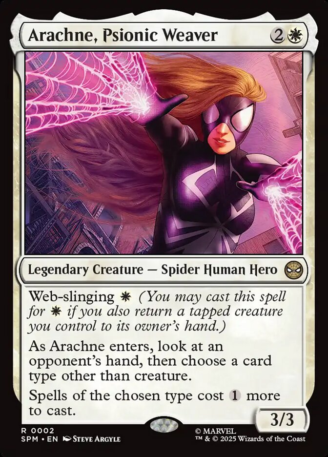 Arachne, Psionic Weaver 2 (Marvel's Spider-Man)  - Foil | Good Games Modbury