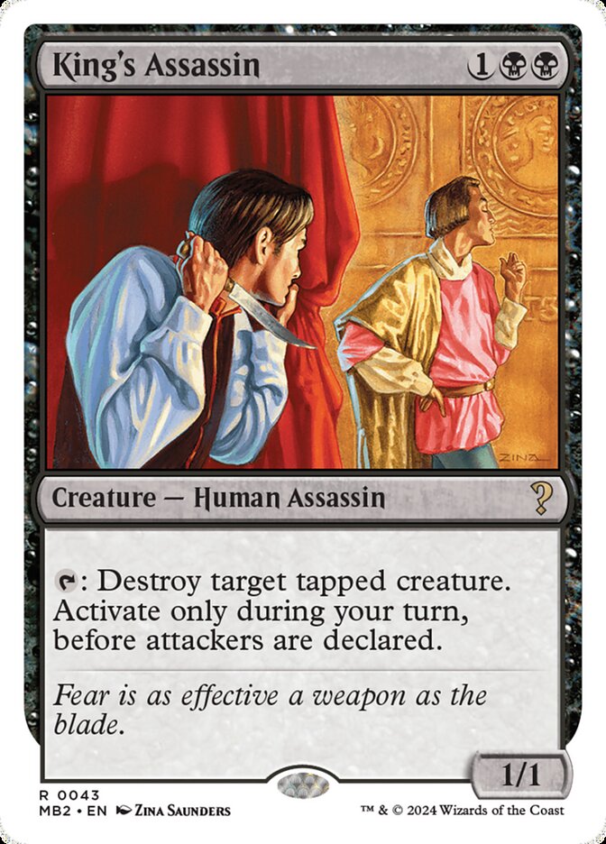 King's Assassin 43/390 (Mystery Booster 2)  | Good Games Modbury