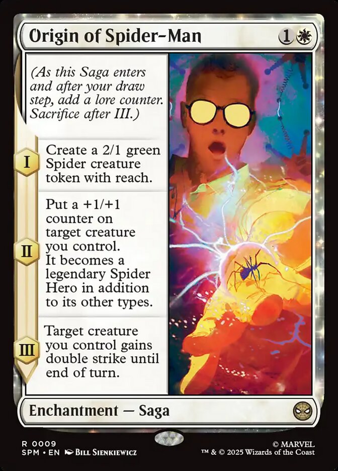 Origin of Spider-Man 9/198 (Marvel's Spider-Man)  - Foil | Good Games Modbury