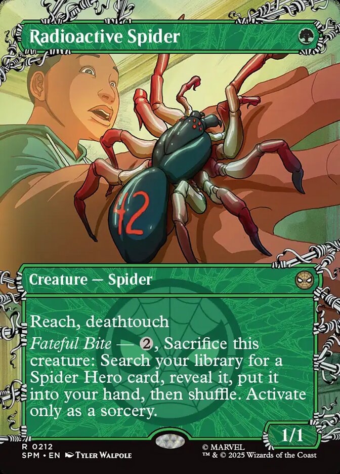 Radioactive Spider 212 (Marvel's Spider-Man)  - Showcase Foil | Good Games Modbury